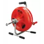 Rothenberger 72016 Rohrreinigungsspirale 13 mm x 15 m mit Kupplung 16 mm, für Typ 3S