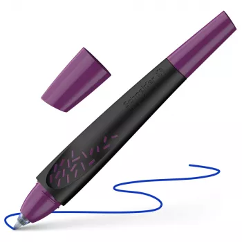 Schneider Breeze Tintenroller Schwarz-Beere blaue Tinte 0,6 mm 188808