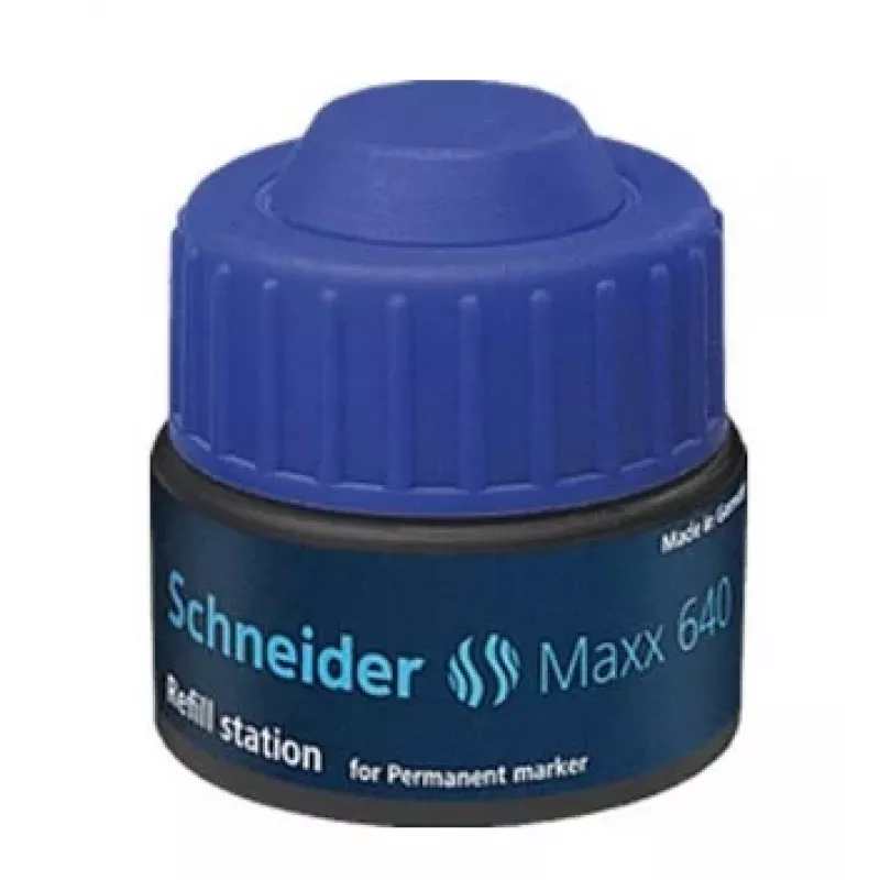 Schneider Maxx 640 Marker Nachfülltinte Blau 30 ml 164003