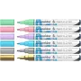 Schneider Paint-It 310 V2 Acrylmarker-Set, verschiedene Farben, 2,0 mm Rundspitze, 6 Stück 120196
