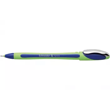 Schneider Xpress Fineliner Stift Blau - Wasserbasierte Tinte, 0,8 mm Faserspitze 19003