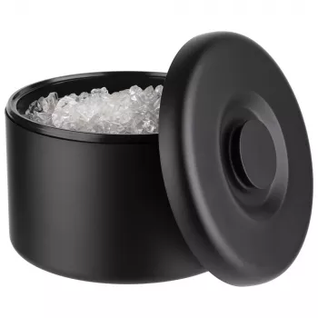 APS ARCTIC Kühlbox 6L, schwarz eloxiertes Aluminiumgehäuse, Polystyrol-Innenraum 36006