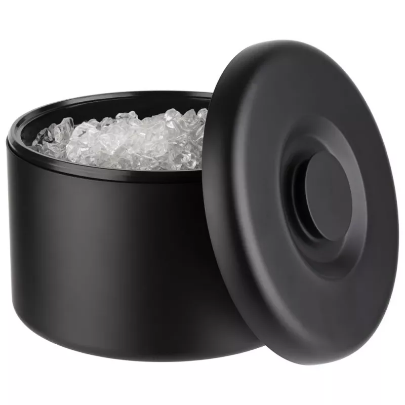APS ARCTIC Kühlbox 6L, schwarz eloxiertes Aluminiumgehäuse, Polystyrol-Innenraum 36006