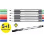 Schneider Paint-It 070 Filzstift-Set verschiedene Farben 6 Stk. ML07010503