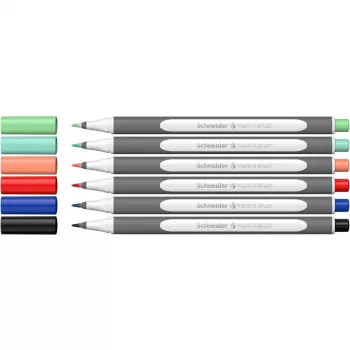 Schneider Paint-It 070 Filzstift-Set verschiedene Farben 6 Stk. ML07010503