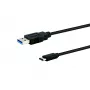 E+P CC323/05 USB 2.0 Typ-A auf Typ-C Kabel 0,5m Schwarz