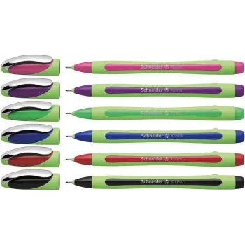 Schneider Xpress Fineliner verschiedene Farben 0,8 mm (6er-Pack) 190086