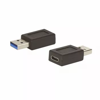 E+P CC371 USB-C Kompakt-Adapter USB-A Stecker auf USB-C Buchse