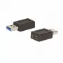E+P CC371 USB-C Kompakt-Adapter USB-A Stecker auf USB-C Buchse