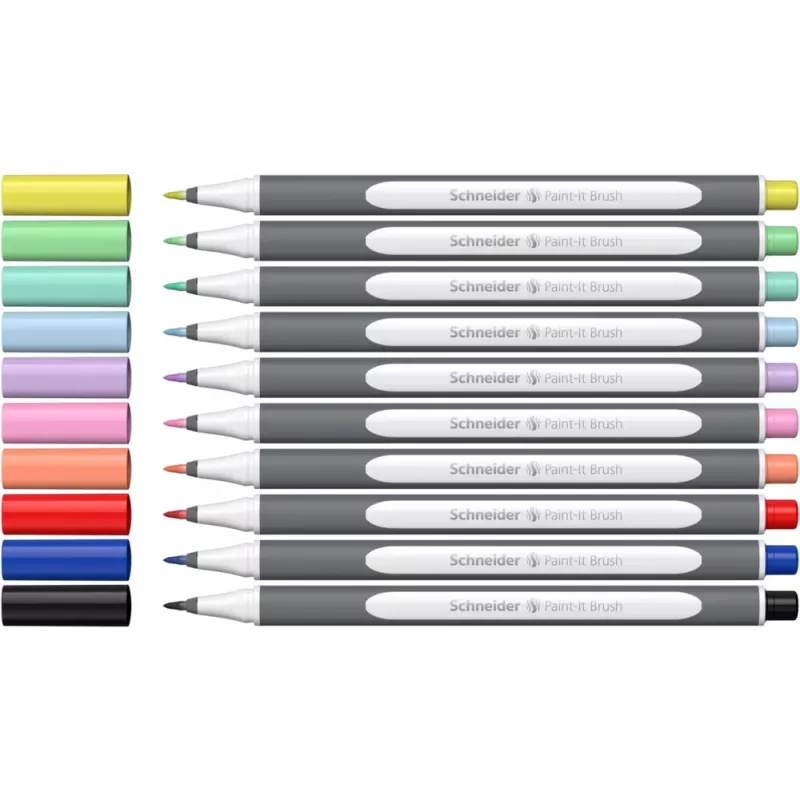 Schneider Paint-It 070 Filzstifte sortierte Farben 10er-Pack ML07010504