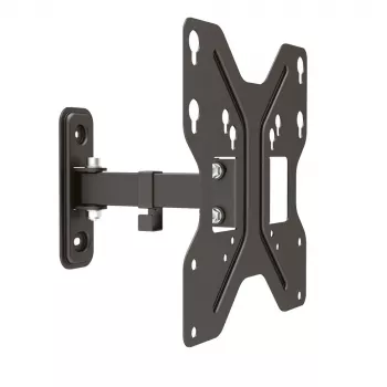 E+P WHS150 Full-Motion TV-Wandhalterung für 32-65 Zoll Bildschirme, VESA 400x400, 35 kg, Schwarz 5625450