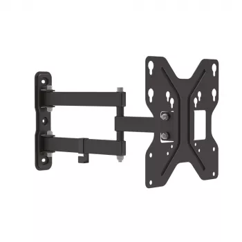 E+P WHS 151 Vollbewegliche TV-Wandhalterung für 23-49 Zoll Bildschirme bis 30 kg, Schwarz