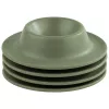 APS EGGY Eierbecher-Set mit 4 Stück, grünes Melamin, 85 mm Durchmesser, spülmaschinenfest 85295