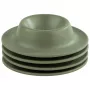 APS EGGY Eierbecher-Set mit 4 Stück, grünes Melamin, 85 mm Durchmesser, spülmaschinenfest 85295