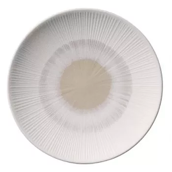 APS BLUSH Speiseteller flach 210 mm beige Melamin stapelbar spülmaschinenfest hitzebeständig 1 Stück 85503