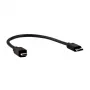 E+P CC 324/02 USB 3.1 Kabel, 0,2 m, USB-C auf Micro-B, Schwarz 0000853270