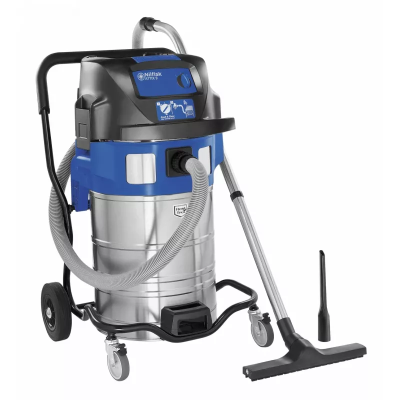 Nilfisk ATTIX 961-01 Nass- und Trockensauger 70L 3000W Blau/Silber 302002900