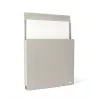 DURABLE Selbstklebender Prospekthalter Grau DIN A4 245 x 27 x 330 mm 507210