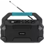 TechniSat VIOLA 231 OD DAB+ & UKW Baustellenradio mit Bluetooth, spritzwassergeschützt IPX4, Schwarz