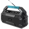 TechniSat VIOLA 231 OD DAB+ & UKW Baustellenradio mit Bluetooth, spritzwassergeschützt IPX4, Schwarz