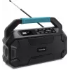 TechniSat VIOLA 231 OD DAB+ & UKW Baustellenradio mit Bluetooth, spritzwassergeschützt IPX4, Schwarz