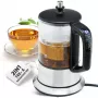 ProfiCook 501165 Teebereiter 0,5 L 1100 W Schwarz – Edelstahl