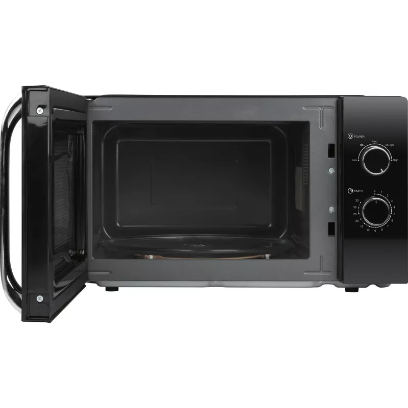 PROFI COOK Mikrowelle PC-MW 1354 Schwarz 20L 700W Solo Mikrowelle