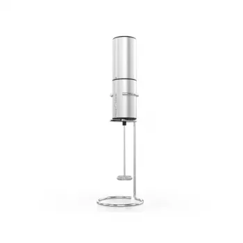 PROFI COOK Milchaufschäumer PC-MS 1273, Silber, 13.000 U/min, Edelstahlgehäuse 501273