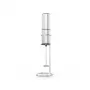 PROFI COOK Milchaufschäumer PC-MS 1273, Silber, 13.000 U/min, Edelstahlgehäuse 501273