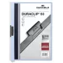 DURABLE Duraclip 6 mm Klemmhefter A4 Blau (25er-Pack)