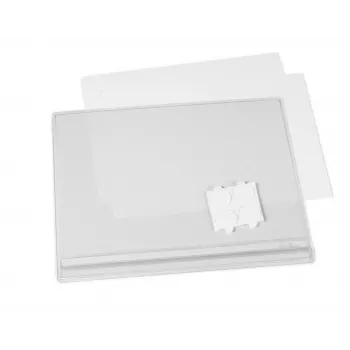 DURABLE 505719 Wasserdichte A5 Selbstklebende Sichtmappe, 5er-Pack