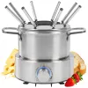 Profi Cook PC-FD 1288 Elektro-Fondue-Set Edelstahl 800 W 1,2 L 8 Personen