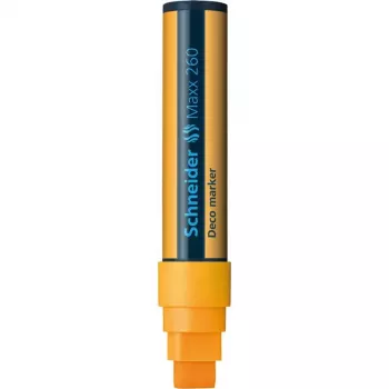 Schneider Maxx 260 Deco Kreidemarker, 5-15 mm, Orange 126006