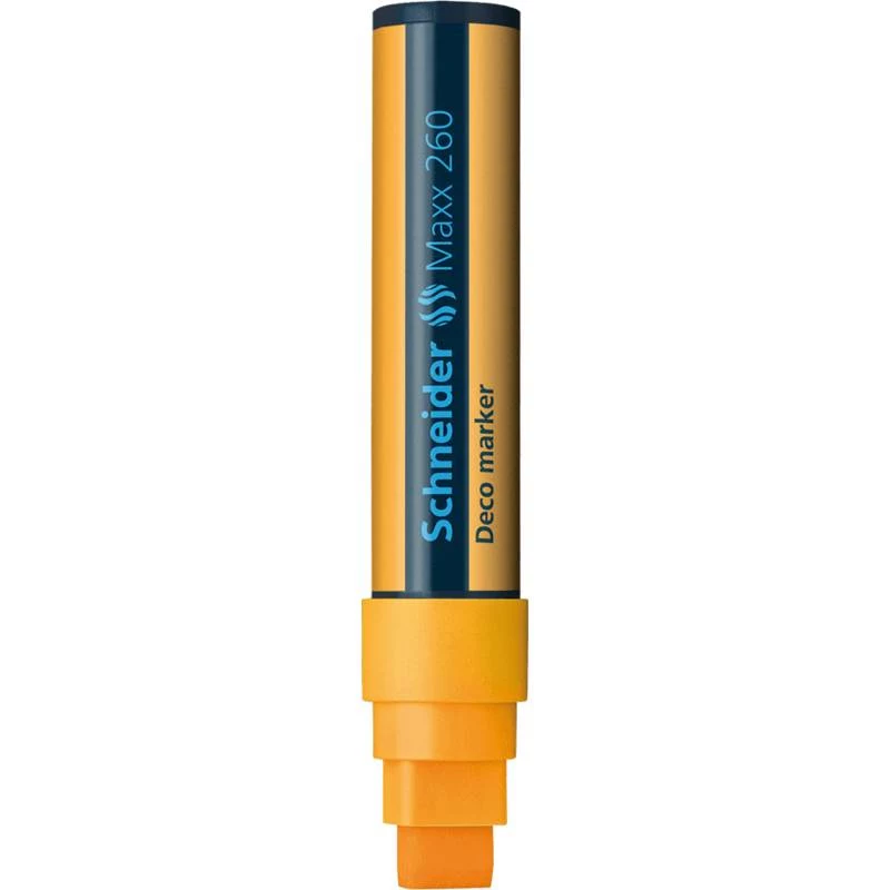 Schneider Maxx 260 Deco Kreidemarker, 5-15 mm, Orange 126006