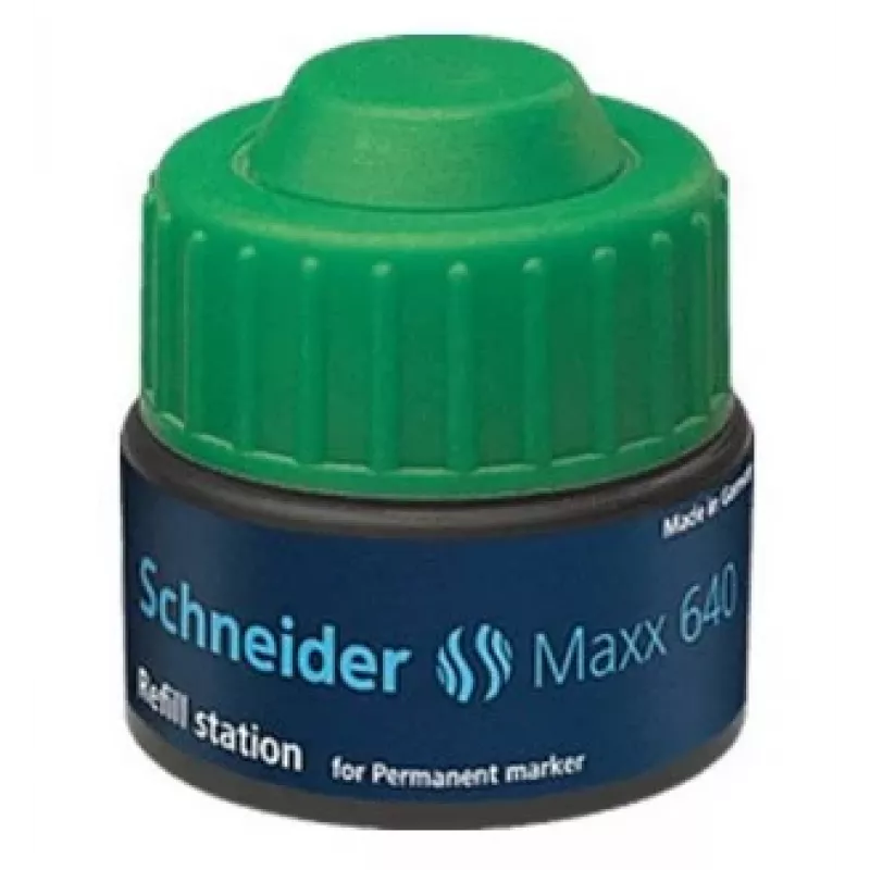 Schneider Maxx 640 Marker Nachfülltinte Grün 30 ml 164004