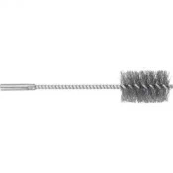 Wolfcraft Zylinderbürste 2128000, Stahldraht, 15 mm Durchmesser, 6 mm Schaft, 4500 U/min