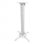 E+P DH 90 Projektor-Deckenhalterung 900mm Neigung Schwenk Drehung 13,5kg Silber 1258040