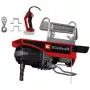 Einhell 2255161 Akku-Seilwinde 250/500 kg, 18 V Power X-Change, bürstenlos, 12 m Seil