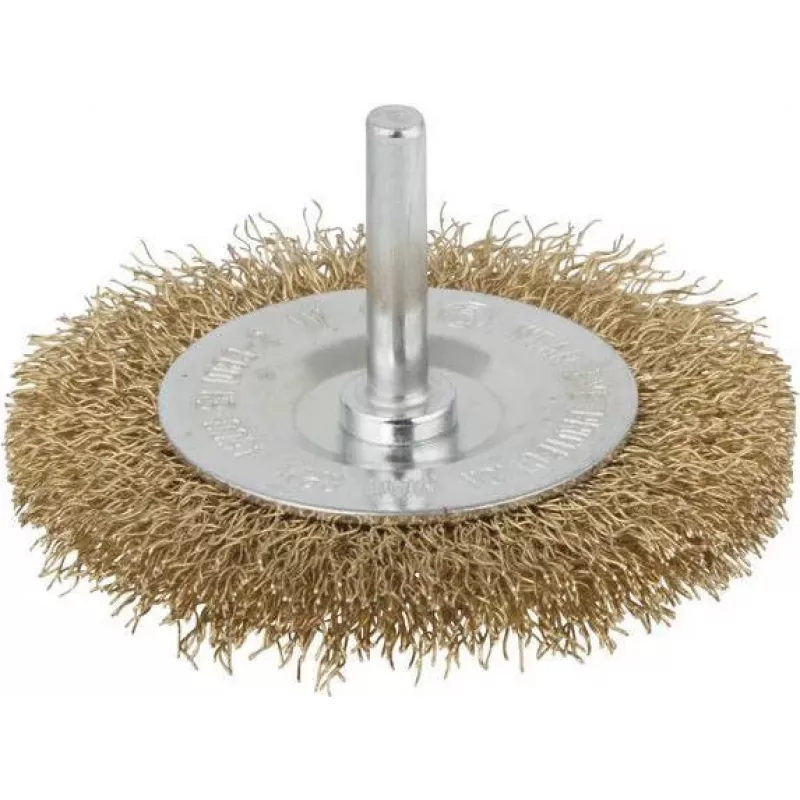 Wolfcraft Disc Brush with 1/4 inch (6,3 mm) Shank 2110000