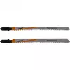 Wolfcraft 2324000 Stichsägeblatt HCS 130 mm T-Schaft 1 Stück