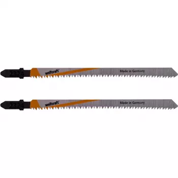 Wolfcraft 2324000 Stichsägeblatt HCS 130 mm T-Schaft 1 Stück