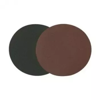 Wolfcraft 2218100 Klett-Schleifscheiben, 125 mm, P400, 5er-Pack