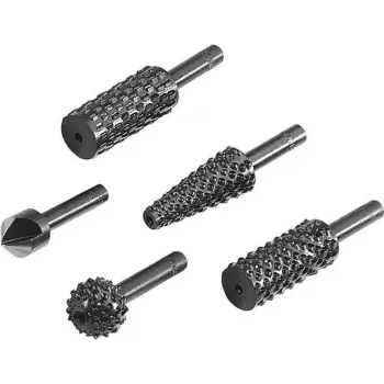 Wolfcraft Raspel- und Senker-Set 5-teilig 2540000