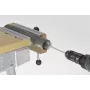 Wolfcraft Zylinderbürsten-Set 2127000, 3-teilig, 15/20/25 mm, Stahldraht, Sechskantschaft