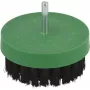 Wolfcraft 2713000 Polierbürste, 80 mm Durchmesser, Baumwolle, 6 mm Schaft, 4500 U/min