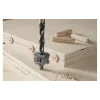 Wolfcraft 8 mm Buchenholzdübel-Set mit Bohrer, Tiefenanschlag und Markern (50 Dübel, 56 Teile) 2917000