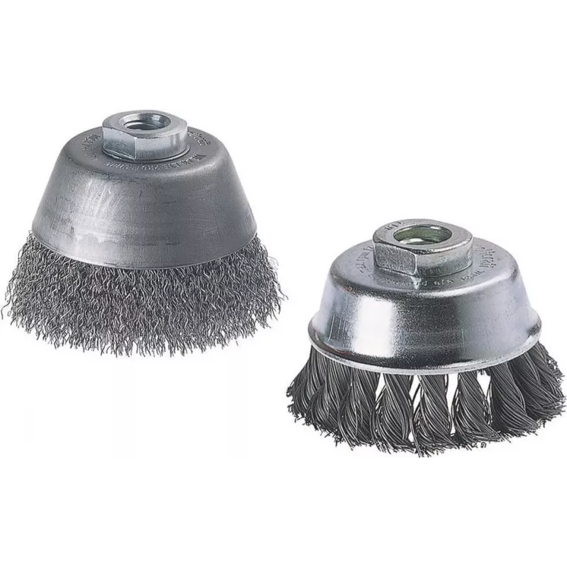 Wolfcraft Knotendraht-Topfbürste M14 75 mm 2125000