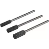 Wolfcraft 2175000 Keramik-Schleifstift-Set, 3-teilig, 2,35 mm Schaft