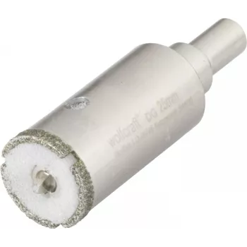 wolfcraft 5924000 Diamantbohrkrone 6 mm für Feinsteinzeug, Granit, Fliesen, Edelstahl