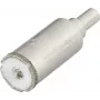 wolfcraft 5924000 Diamantbohrkrone 6 mm für Feinsteinzeug, Granit, Fliesen, Edelstahl